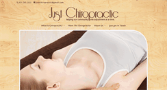 Desktop Screenshot of justchiropractic.org